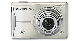 Aparat kompaktowy Olympus FE-46 BIA�Y
