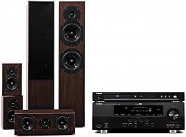 Kino domowe Yamaha Orion 120 czarny-orzech