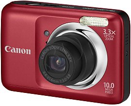 Aparat kompaktowy Canon A800 CZERWONY
