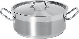 Garnek gastronomiczny Garnek niski PROFI LINE z pokrywką 1,5 L 830000