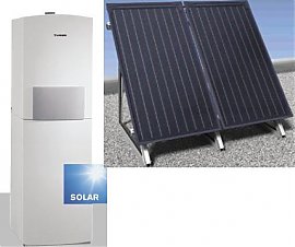 Kolektor s�oneczny Junkers Pakiet Cerasmart Modu� Solar z 2 kol.