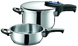 Szybkowar Silit Zestaw Sicomatic-T 3L,4.5L inox