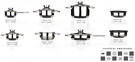 Zestaw garnk�w BergHoff COOK&CO 20 ELE - 2800263