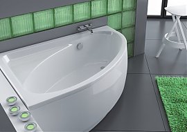 Wanna Aquaform TINOS 140x95 asymetryczna LEWA