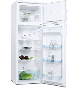 Lod�wka z g�rnym zamra�alnikiem Electrolux ERD 28304 W