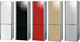 Lod�wka z dolnym zamra�alnikiem Bosch KGN 36S20 ColorGlass Edition