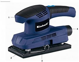Szlifierka oscylacyjna Einhell BT-OS 150