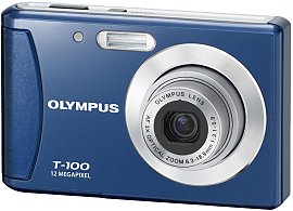 Aparat kompaktowy Olympus T - 100 Niebieski