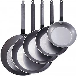 Patelnia Tom-gast Carbon plus okr�g�a do sma�enia mi�s D-5110.40 40cm