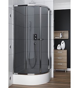 Kabina natryskowa Aquaform AFA półokrągła 80