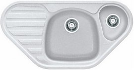Zlewozmywak granitowy Franke CALYPSO 651 E - COG 651 E bia�y polarny