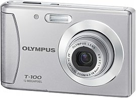 Aparat kompaktowy Olympus T - 100 Srebrny