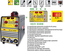 Spawara inwertorowa Aspa TiG - uP263 DC