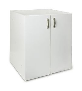 Zlewozmywak stalowy Pyramis Szafka pod zlewozmywak nak�adany 80 cm bia�a 036004401