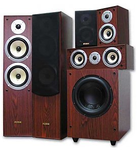 Kino domowe Koda VSX 521 + BDP 140 + av710 /sw-1000