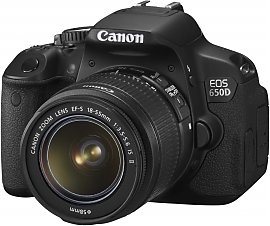 Lustrzanka cyfrowa Canon EOS 650D 18-55