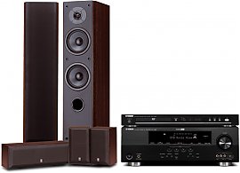 Kino domowe Yamaha Orion 270 czarny-orzech
