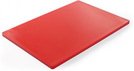 Deska do krojenia HACCP 600 x 400 czerwona - 825617