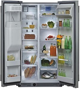 Lodówka side by side Whirlpool WSF 5552 A+NX