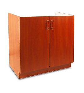 Zlewozmywak stalowy Pyramis Szafka pod zlewozmywak nak�adany 80 cm grusza 036004201