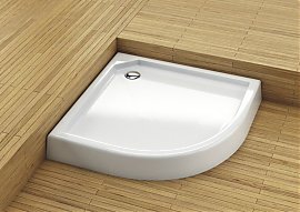 Brodzik Aquaform STANDARD 90 p�okr�g�y niski ze zintegrowan� obudow�