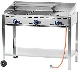 Grill gazowy Green Fire Profi Line 3-palnikowy - 149591