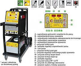 Spawara inwertorowa Aspa TiG - uP353 DC