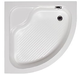 Brodzik Sanplast BPzs/CL 80x80x28+ST2 K olor manhatan