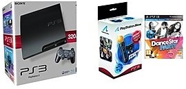 Konsola do gier Sony PS3 320GB +move starter pack+Dance star