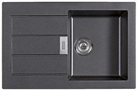 Zlewozmywak granitowy Franke SIRIUS 611-78 - SID 611-78 onyx