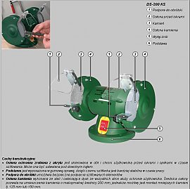 Szlifierka sto�owa DWT DS-200 KS