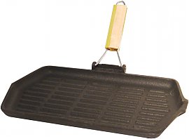 Patelnia Elo Grilowa �eliwna 33x19 cm - 09734 