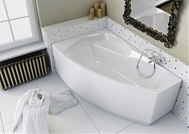 Wanna Aquaform SENSO 160x105 asymetryczna LEWA