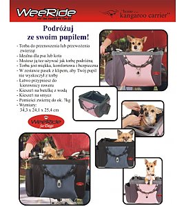 Akcesoria WeeRide  Dog Carrier torba do przewoenia psa lub kota