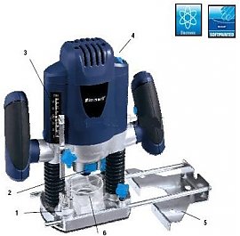 Frezarka Einhell BT-RO 1200 E Blue line