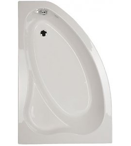 Wanna z hydromasa�em Sanplast ASYMETRYCZNA WAP/EKOPLUS 90X140+ST18 HW