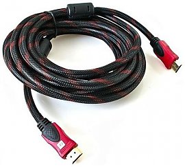 Kabel HDMI Vivanco HDMI 1m 1.3 poz�acane wtyki, oplot [K775d] 