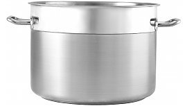 Garnek gastronomiczny redni SILVER 4l P2-2107-20