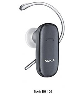 Telefon komórkowy Nokia Słuchawka bluetooth BH-105 DARK GREY