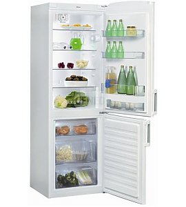 Lod�wka z dolnym zamra�alnikiem Whirlpool WBE 34132 A++W
