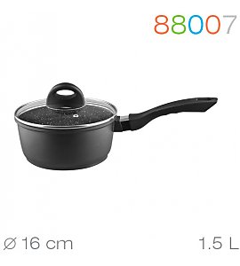Garnek Granchio Rondel z pokrywk� MARMO INDUCTION 16cm 1,5 L 88007