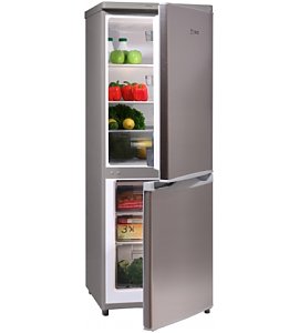 Lodówka z dolnym zamrażalnikiem Mastercook LC 215X PLUS