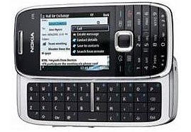 Telefon komórkowy Nokia E75 SILVER BLACK
