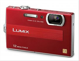 Aparat kompaktowy Panasonic DMC-FP8EP CZERWONY 