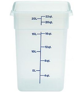 Dodatek kuchenny Tom-gast pojemnik na żywność z polipropylenu 20,8l - 22SFSPP