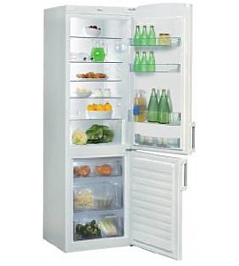 Lodówka z dolnym zamrażalnikiem Whirlpool WBE 3712 A+W
