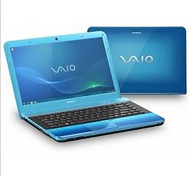 Notebook Sony VPC - EA1S1E / L niebieski