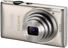 Aparat kompaktowy Canon IXUS 220 HS SREBRNY 