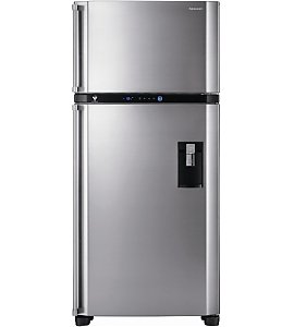 Lod�wka z g�rnym zamra�alnikiem Sharp SJ-PD691SS