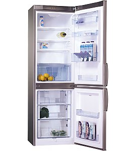 Lodówka z dolnym zamrażalnikiem Amica FK 312.3X